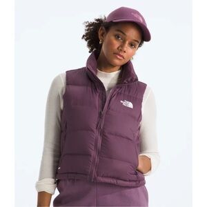 The North Face Women's Purple Puffer Vest
